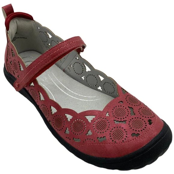 JBU Shoes - JBU by Jambu Red Anne Mary Janes/NIB/9.5M
